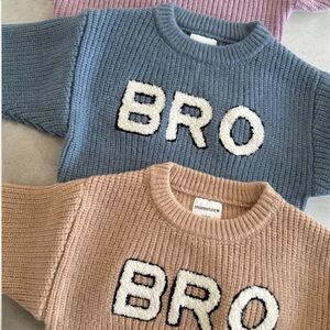 NWT “Bro” Knit Sweater 0-6 Months SpearmintLove